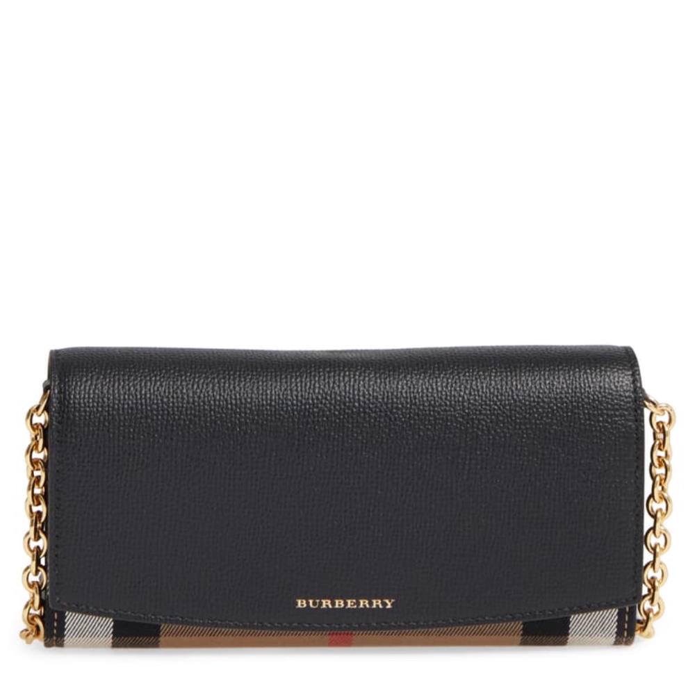 Burberry Henley Wallet on a Chain (no chain)